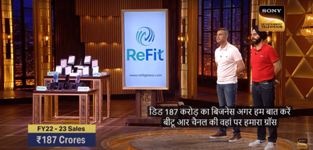 ReFit Global, Shark Tank, Saket Saurav, Avneet Singh, Refurbished Mobile