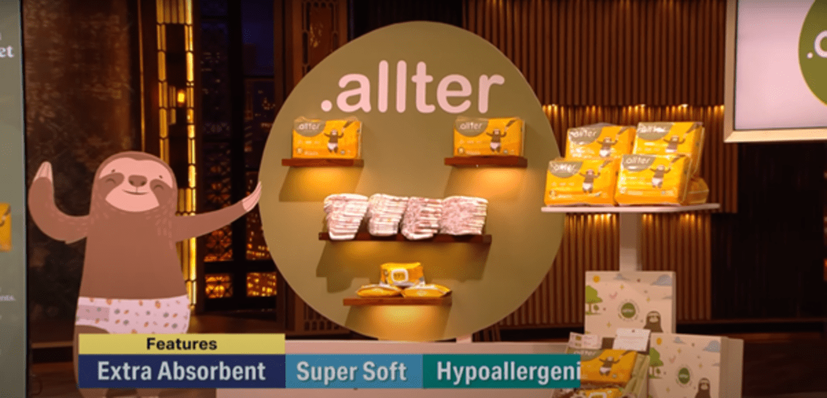 Allter, Shark Tank, Surbhi Bafna Gupta, Arnav Gupta, Allter Shark Tank, Allter -An Alternative to Conventional Diapers